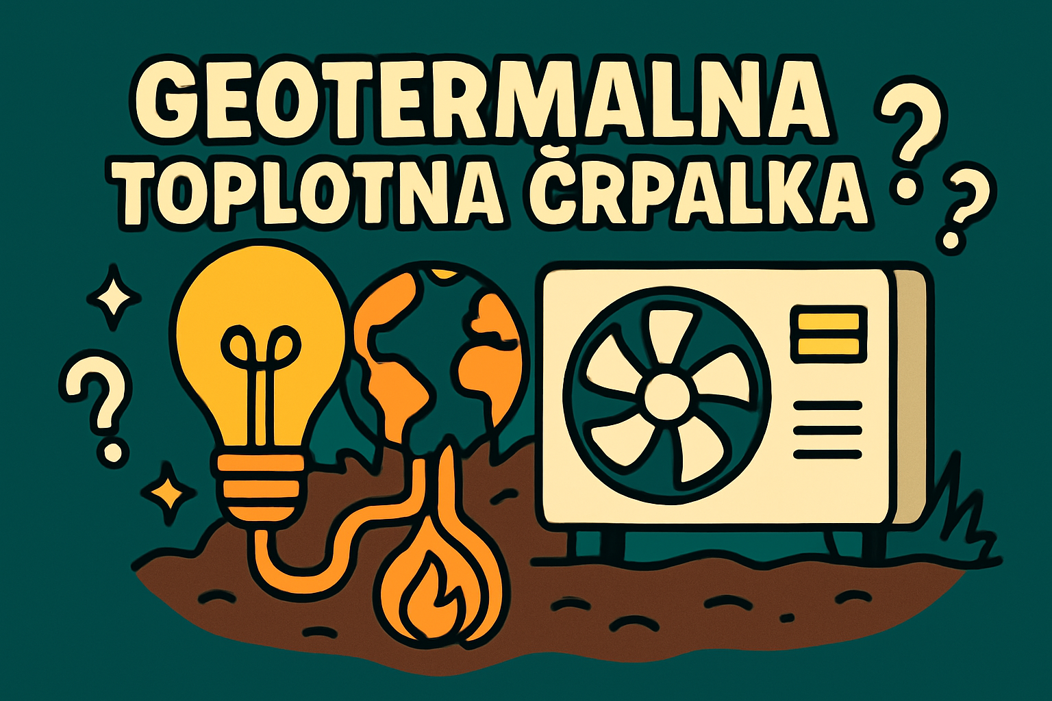 Geotermalna toplotna črpalka: Vse kar morate vedeti