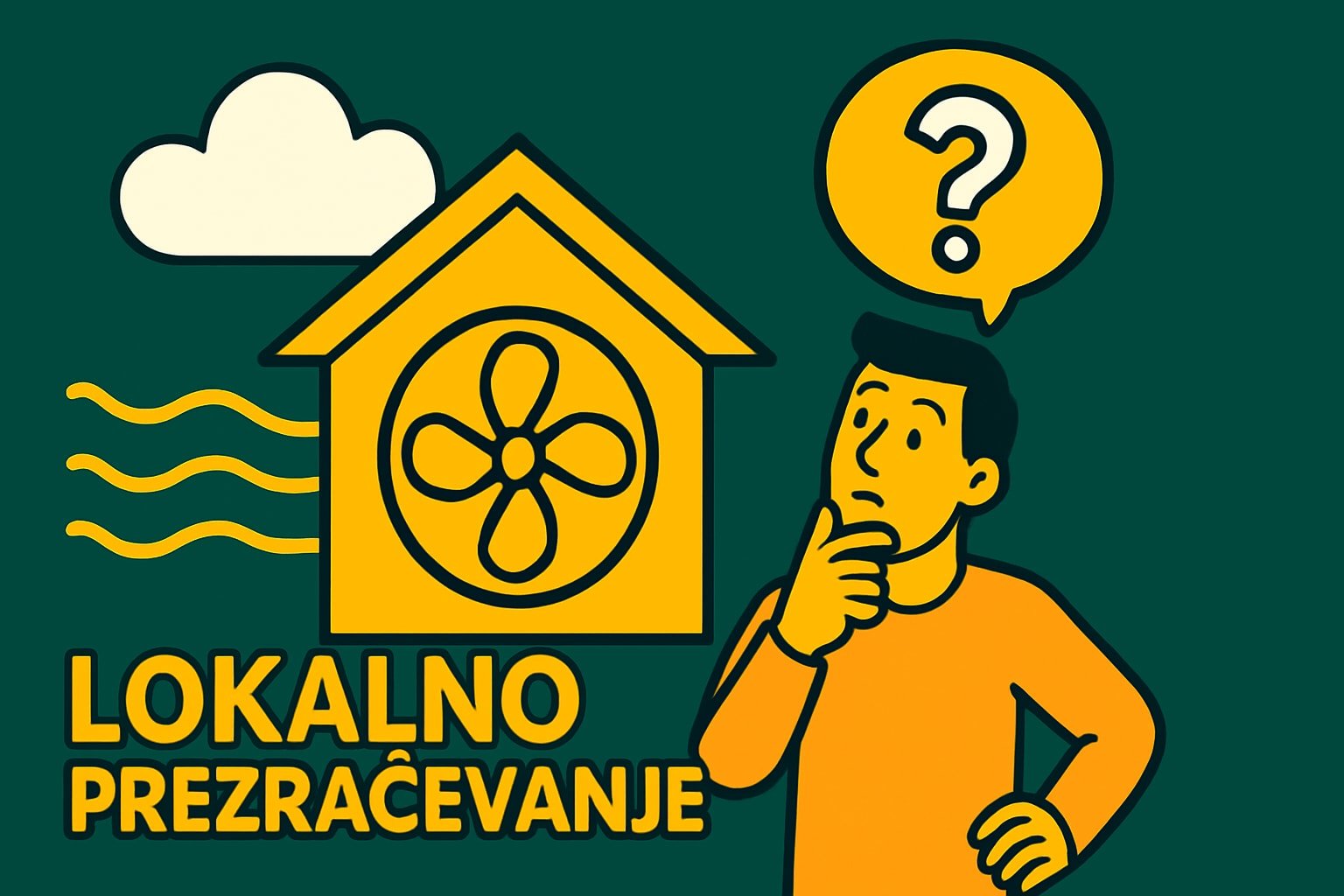 Lokalno Prezračevanje: Vodič za Svež Zrak 2025