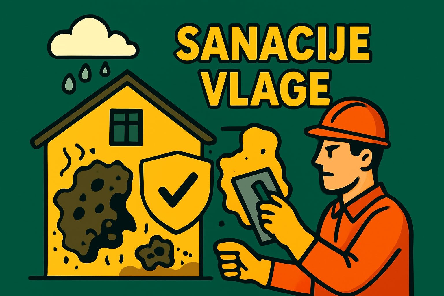 Sanacije Vlage: Celovit Guide Za Suhe Prostore 2025
