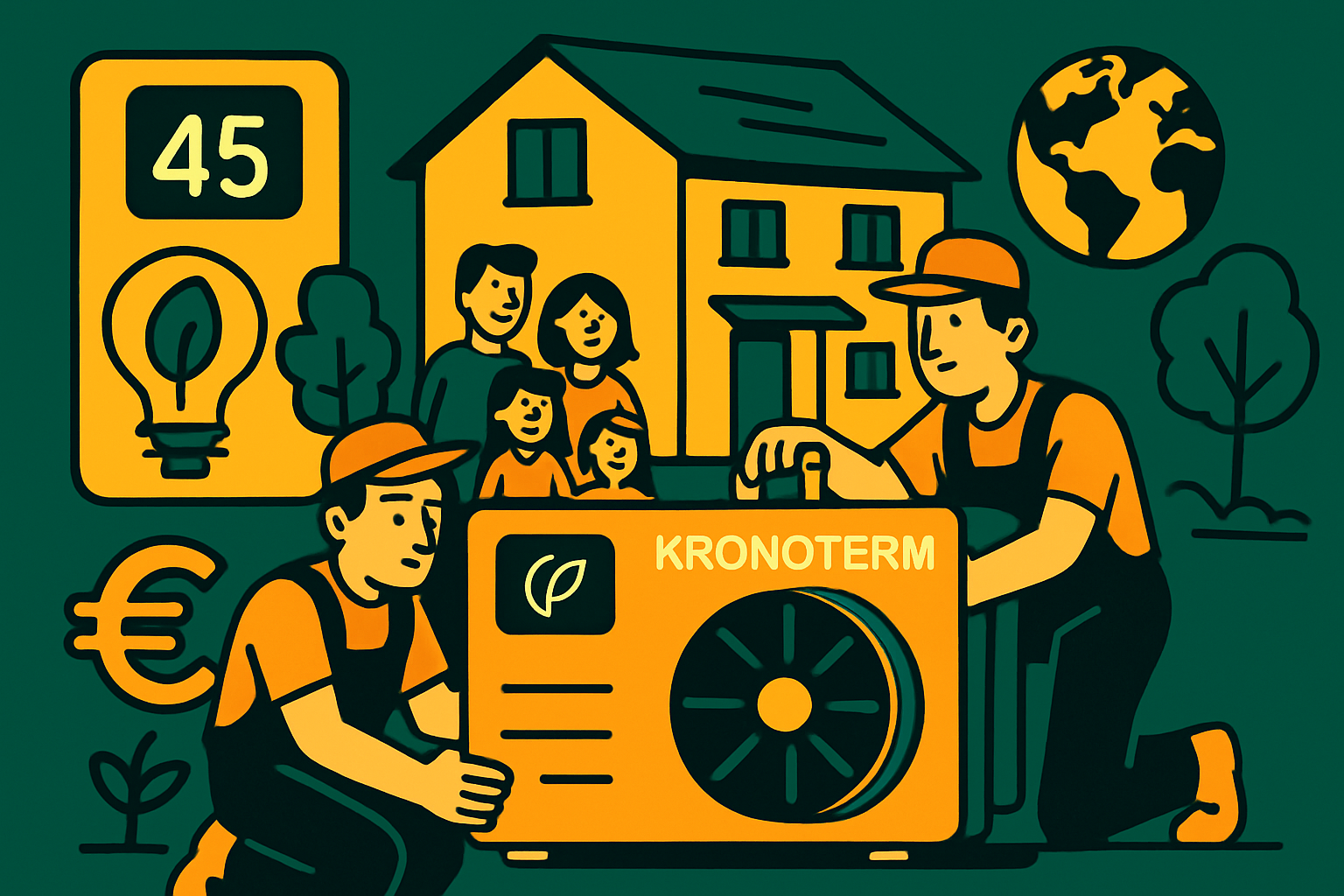 Toplotna črpalka Kronoterm