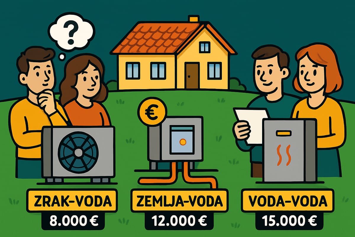 Dejavniki, ki vplivajo na ceno toplotnih črpalk Dejavniki, ki vplivajo na ceno toplotnih črpalk