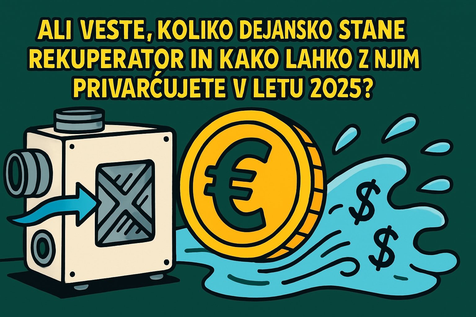 Rekuperator cena: Vodič za izbiro in prihranek v letu 2025