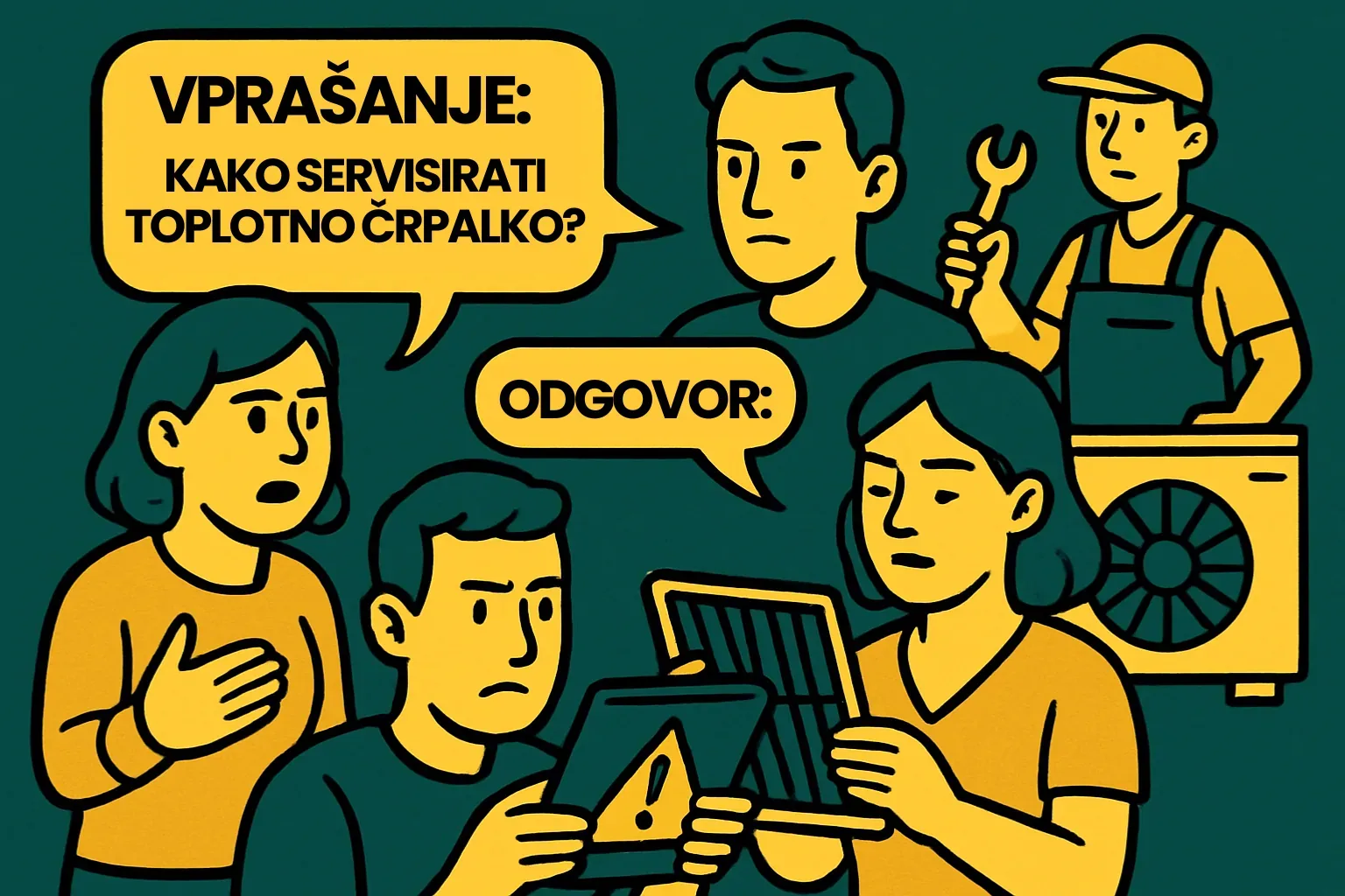 Servis toplotne črpalke forum: uporabniki sprašujejo, kako servisirati toplotno črpalko
