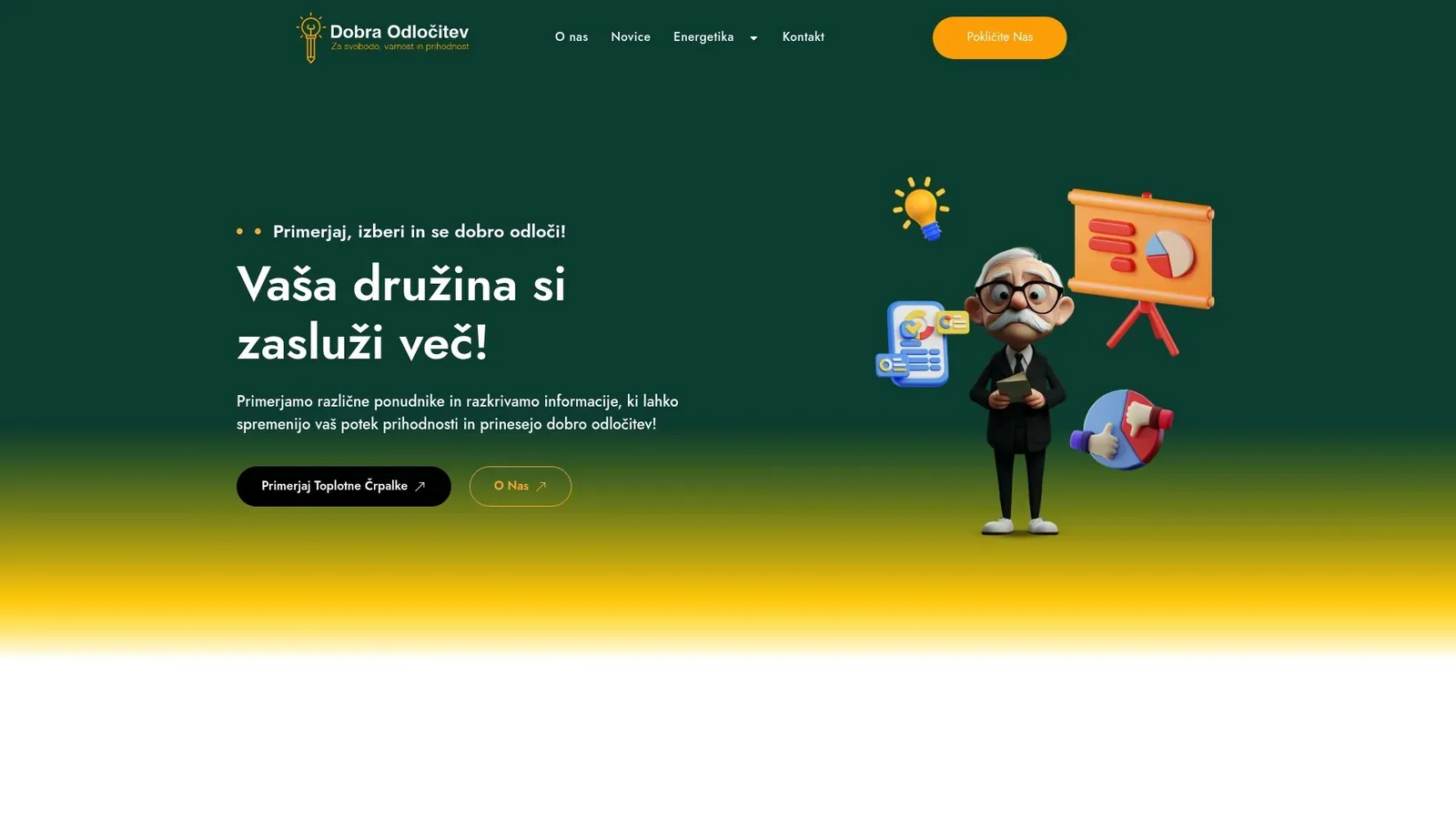 Dobra odločitev Dobra Odločitev – primerjava ponudb za prezračevanje in ogrevanje, tudi glede cene rekuperatorjev