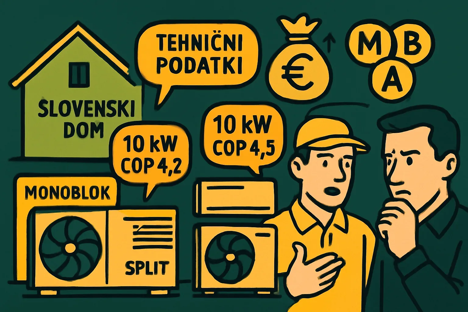 Visokotemperaturna toplotna črpalka Visokotemperaturna toplotna črpalka cena: primerjava monoblok in split izvedbe s tehničnimi podatki
